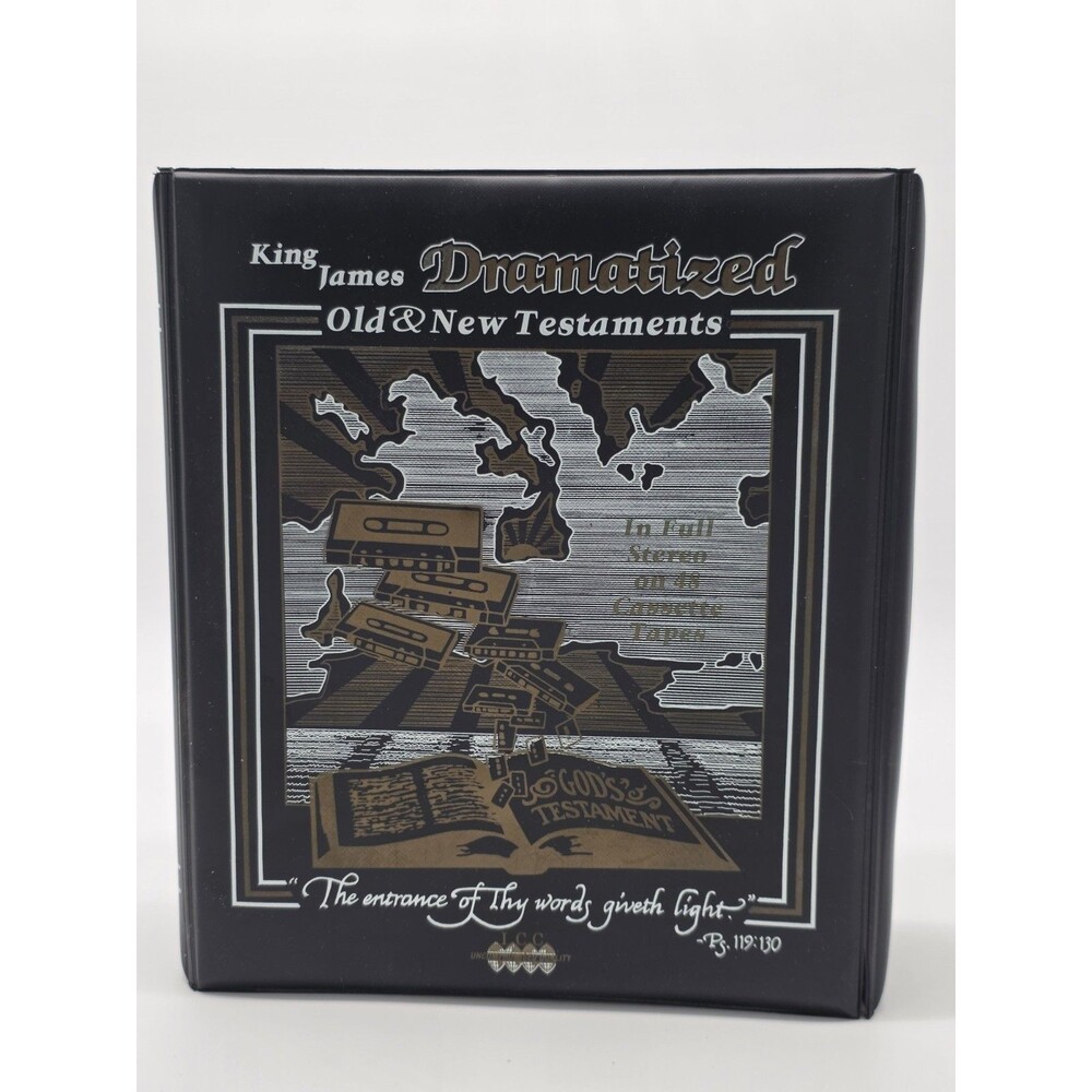 King James Dramatized Old & New Testaments (Audio Cassette Tapes)